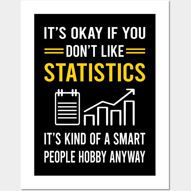 Smart People Hobby Statistics Wall Art by Bourguignon Aror